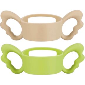 2PCS Silicone Wide-Neck Bottle Handle for Baby