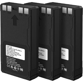 3 Pack Rechargeable Batteries for Trail Camera, Replacement Battery Pack for LIT-22 Hunting Trail Camera Compatible with SPYPOINT Flex-M, Flex G-36, Flex-Plus, Flex-S
