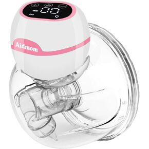 Breast Pump S12 Pro Wearable Breastfeeding Pump with Soft Double-Sealed Flange and 3 Modes & 9 Levels, Wireless Electric Breast Pump Milk Extractor with Smart Display & Memory Function
