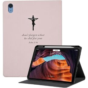 Case for iPad 10th Generation 10.9 inch 2022, Girls Cute Women Lips Design Slim PU Leather Folding Shell Stand Soft TPU Cover with Auto Wake/Sleep