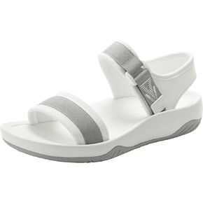 Alegria Women Crea8tion Ergo Foam Ankle Strap Sandal
