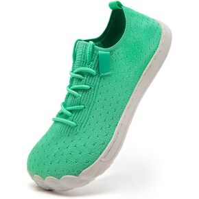 Womens Wide Toe Sneakers Walking Shoes Workout Slip On Sports Zero Drop Minimalism Lightweight Breathable Running Tennis Training Flat Sole