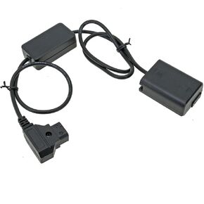 DTAP to Battery Adapter Replacement for Sony NP-FW50
