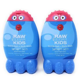 Kids 2-in-1 Bubble Bath & Body Wash - Super Berry Cherry 12 fl oz (Pack of 2), Blue