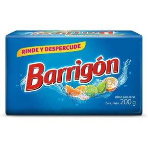 Jabón Barrigón by Varela Brand Original Scent Refreshing Laundry Bar Soap 200g