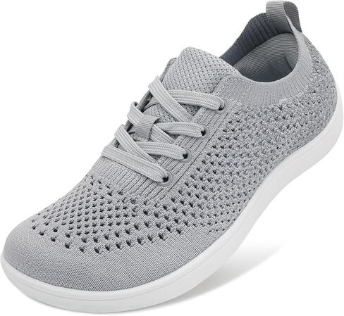 أحذية المشي النسائية واسعة من إصبع القدم أحذية حافي القدمين مع حافي القدمين مع تنفس الصفر النعل لذمة ، وتخفيف آلام الظهر in Kuwait