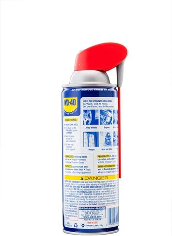 WD-40 Formula Original Formula ، منتج متعدد الاستخدامات مع Smart Straw Sprays 2 ، و 12 أونصة [12 حزمة] ومنتج متعدد الاستخدامات ، جالون واحد in Kuwait