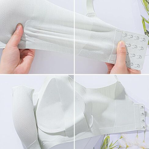 IWOLLENCE Womens No Underwire Nursing Bras Breast Feeding Pregnancy Sleep Bralette Ultra Comfort Bra Wireless in Saudi Arabia