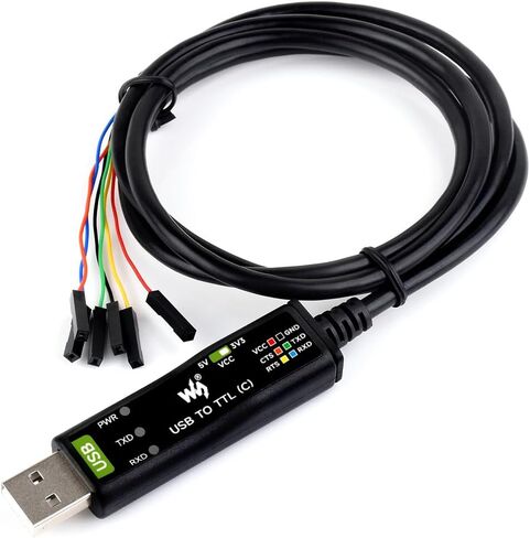 لوحة تحويل USB إلى TTL صناعية، مع استقرار وتوافق أفضل FT232RNL الأصلي، تتضمن صمامات ثنائية حماية ESD/IO قابلة لإعادة الضبط متوافقة مع Mac Linux Android WinCE Win7/8/8.1/10/11 in Kuwait