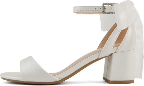 Delicious Everly ~ Women Ankle Strap Low Heel Bridal Dress Sandals in Saudi Arabia
