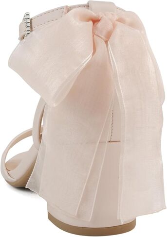 Delicious Everly ~ Women Ankle Strap Low Heel Bridal Dress Sandals in Saudi Arabia