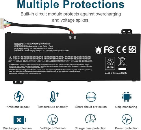 Futurebatt بطارية كمبيوتر محمول لشركة أيسر أسباير واحد D255 D257 D260 522 722 Al10a31 Al10b31 Al10g31 بوابة LT23 LT27 LT28 سلسلة LT2304c LT2702R LT2712u LT2704u LT2802u LT2805u in Kuwait