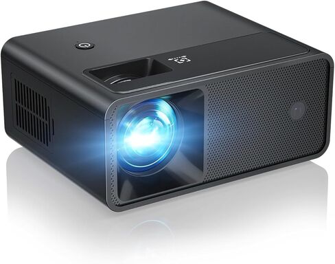 Cibest Mini Projector ، 2025 تم ترقية جهاز عرض الفيديو الكامل HD 1080p ، جهاز عرض فيلم صغير محمول ، متوافق مع iOS/Android/Windows/TV/Box/USB/HDMI in Saudi Arabia