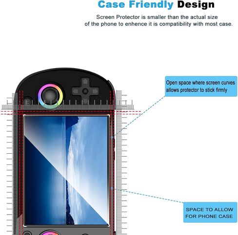 2 Pack Compatible with Doogee U10/U10 Kid Screen Protector,Full Coverage 9H Tempered Glass Film,HD Clear Scratch Resistant,Bubble-Free for Doogee U10/U10 Kid Screen Protector in Saudi Arabia