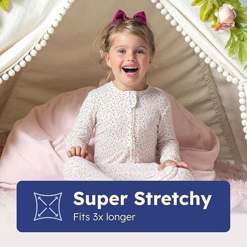 Bamboo PJs – Baby Boys & Girls Romper Onesies – Long Sleeve Toddler Pajamas for Kids in Saudi Arabia