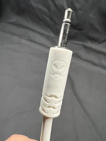 Luigis Modular Supply Spaghetti Eurorack Patch Cables - Package of 5 Gold/Orange Cables, 12 (30 cm) in Kuwait