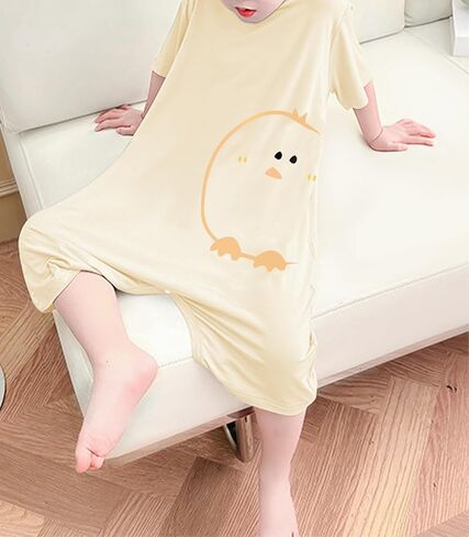 Umeyda Little Baby Boys Footless Pajamas Modal Short Sleeve Romper Jumpsuit Sleep and Play in Kuwait