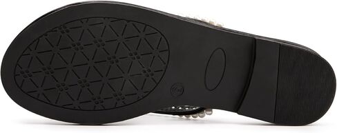 لؤلؤة LM للنساء الصنادل المسطحة المسطحة ثونغ الصنادل تقلبات الانزلاق على صندل الشريحة للنساء صيف أنني in Kuwait