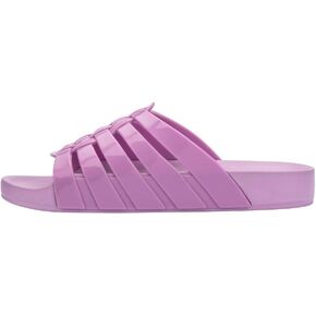 Melissa Possession Slides for Women - Flat Jelly-Style Comfort with Fisherman Design - 100% PVC Upper, 100% EVA Sole, Bubblegum Scent - Chic Summer Sandals for Women