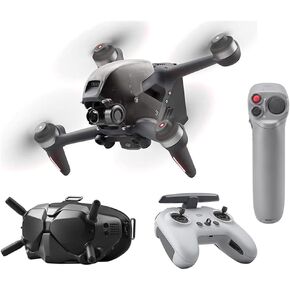 DJI CP.FP.00000001.01 FPV Combo Drone with Remote Control and V2 Goggles (Renewed) Bundle with DJI FPV Motion Controller