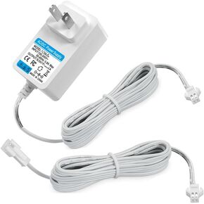 13.3V محول الطاقة Harger لـ Somfy Sonesse Wirefree Plug-in Charger 9020672 ، لشحن Sonesse ST30 & R28 ، (مع كابل متتالي 9.6 قدم)