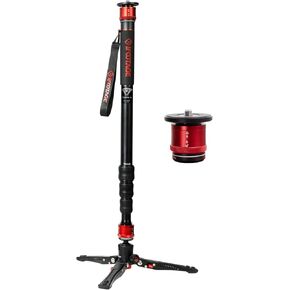 IFOOTAGE Monopod for Camera Cobra 3 A180T with Additional Quick Release System Combo