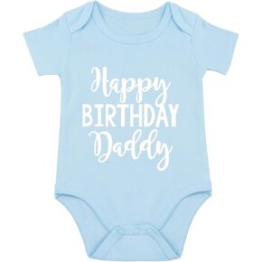 Happy Birthday Daddy Baby Bodysuit Happy Birthday Dad Baby Bodysuit I Love My Dad Baby Clothes