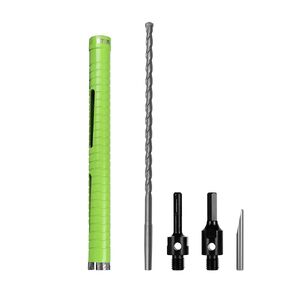 1" Dry Concrete Core Drill Bit Bundle with 2 Pcs Core Drill Bit Adapters & Pilot Bit