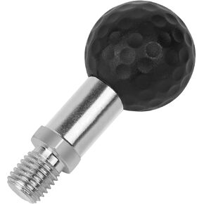 Came-TV M10 x1.25 Thread Ball Mount Base, 1 inch TPU Ball Head Adapter Compatible with RAM Mount Double Socket Arm& Motorcycle Phone Holder for Action Camera,Metal & Easy to Install,75009