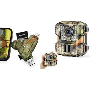 WOSPORTS Mini Trail Camera+Trail Camera Viewer