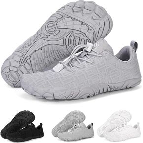 Hike Barefoot Shoes Womens Mens Footwear, Pro Water Shoe Women Men Barefoot Hiking Beach Grounding Shoes for Travel, Wide Toe Box Zero Drop Non-Slip Breathable Lightweight