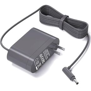 26.1V Replacement Charger for Dyson V8 V7 V6 SV04 SV03 DC59 DC58 DC62 Cordless Vacuum Cleaner, Absolute Animal Fluffy Motorhead Vacuum Power Supply 967813-02 AC Adapter Cleaner Power 6ft