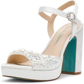Betsey Johnson Women's Avian Heeled Sandal