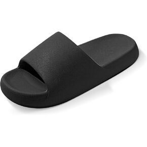 Jerzmy Cloud Slides for Women Men | Extra Soft House Slippers Shower Pool Shoes | Non Slip Comfy Sandals for Summer Indoor Outdoor Beach