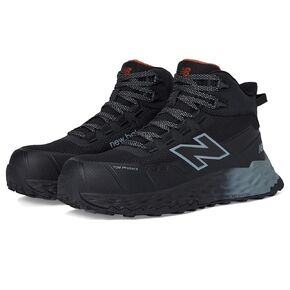 New Balance Fresh Foam Cremorne Composite Toe Safety Shoes for Women - Non Slip, Electrical Hazard - Black, Mid