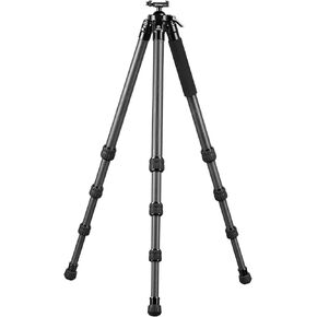 FANAUE Carbon Fiber Tripod for Hunting with Arca Swiss Quick Release Plate, Provides Shooting Stability, Adjustable Legs, Shooting Rest, and 360 Degree BallHead for Hunting and Outdoors-HT-3240-45