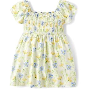 The Children's Place,and Toddler Short Sleeve Dressy Dress,12-18 Months
