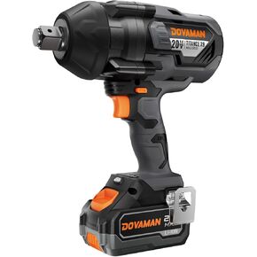 TITANCE X9 Brushless Impact Wrench, 3/4'' Impact Wrench 1650 FT-LBS High Torque, 20V Cordless Impact Gun with 5-Mode Control, 4.0Ah Battery, Fast Charger, Electric Impact Driver for Heavy Duty Work