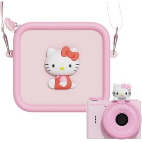 Hello Kitty Mini Digital Camera for Kids ، Hello Kitty Bag Bundle - Model A by Kidamento