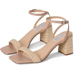 Steve Madden Women's Luxe Pump, Natural Raffia, 7