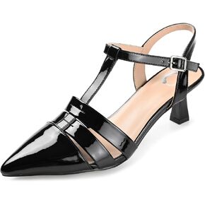Journee Collection Womens Jazlynn Cushioned Footbed Pointed Toe Pumps