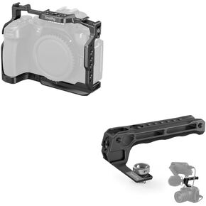 SMALLRIG Cage for Nikon Z50 II+ Top Handle with 3/8"-16 Locating Pins for ARRI
