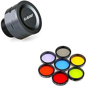 SVBONY SV105 Telescope Camera, Bundle with Telescope Filter 7pcs Kit, Set for Lunar and Planetary Photography