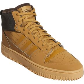 adidas Unisex Break Start Mid Top Winterized Basketball Sneaker, Mesa/Dark Brown/Gum, 14 US Men