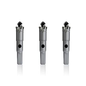 GSTK 3PCS 5/8 "مناشير ثقب TCT للمعادن الصلبة ، وكربيد الثقب الشاق الثقيل.