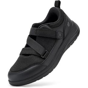 FitVille Extra Wide Shoes for Women Comfortable Adjustable Strap Lightweight Breathable Diabetic Sandals for Women Wide Width Foot Pain Relief