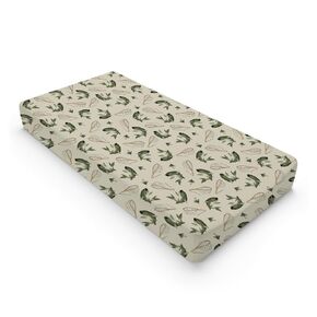Vintage Bass Fishing Baby Changing Pad Covers for Boy Girl 32''x16'' Lake Fish Fitted Diaper Change Table Pad Sheets Neutral Fishing Lovers Gift Comfort Soft Breathable Baby Changing Table Mats