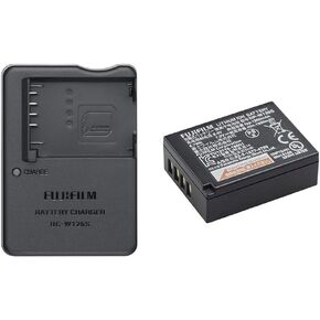 Fujifilm Battery Charger BC-W126S for NP-W126S Li-ion Battery,Black & NP-W126S Li-Ion Rechargeable Battery