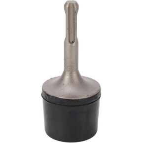 Radiator Vibrator Tool, Rubber Power Tool Hammer, Vibrator Round Shank Drill Hammer Attachment Used for Sewage Discharging Flushing, Table Edge Sealing and Tile Laying, Electric Hammer Vibrator