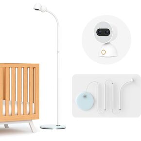 Simsky Baby Monitor Floor Stand Holder, Plug & Play, Internal Cord Routing, Freely Adjust, Easy Assembly, Compatible Camera